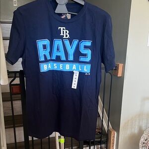 Women’s Navy Blue Rays Baseball T-Shirt